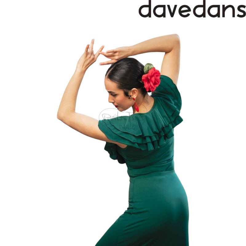 DAVEDANS 3616 TOP T-SHIRT MAGLIETTA FLAMENCO