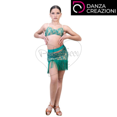 DANZA CREAZIONI DCA003 COMPLETO MERLETTO BIMBA