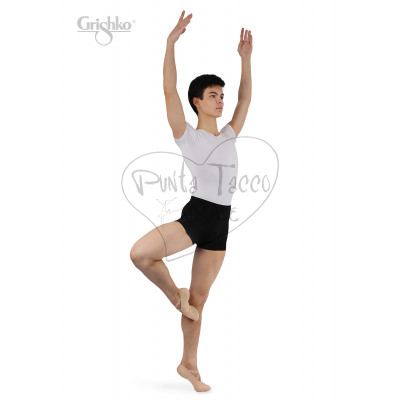 Comodo short da uomo in microfibra per fare danza