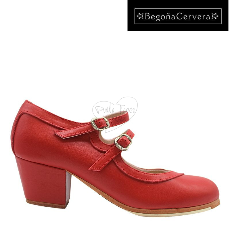 Begona Cervera DOS CORREA scarpa Flamenco