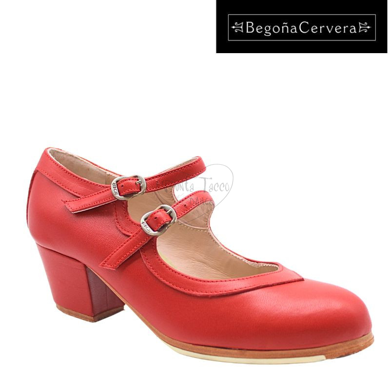 Begona Cervera DOS CORREA scarpa Flamenco