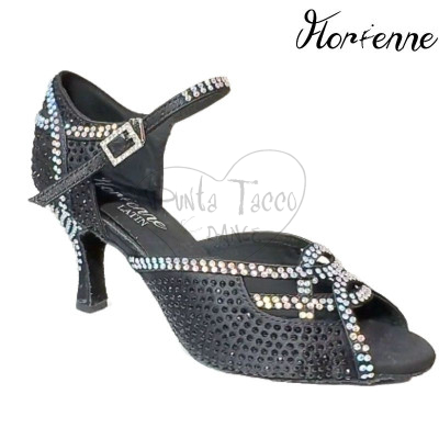 Florienne KryStal KS-014 dance shoe with rhinestones
