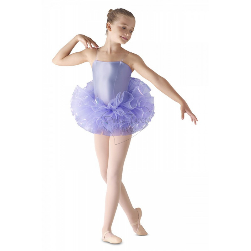Bellissima tutulette con 4 giri di tulle e pailettes