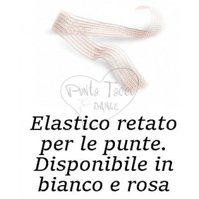 Elastico retato rosa super resistente ed invisibile